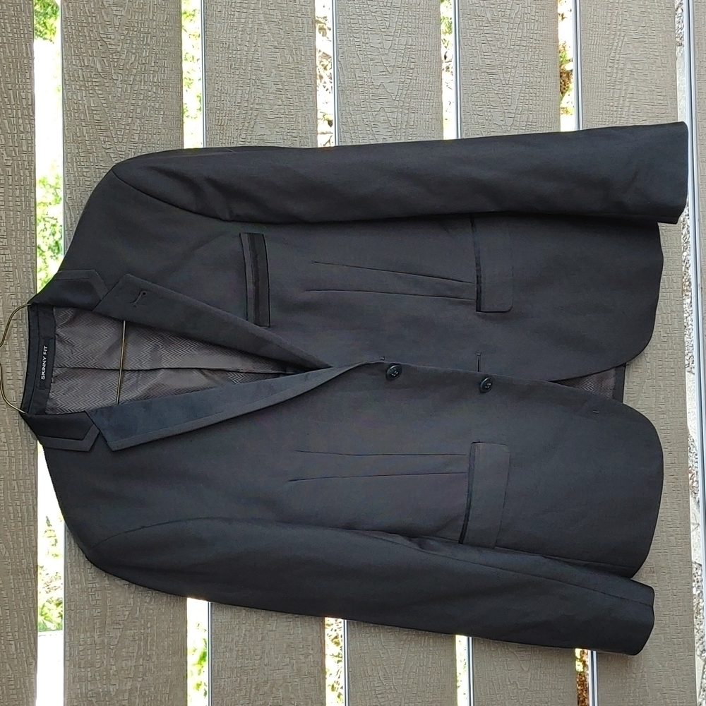 Stockhomme Évolution men suit jacket black slim‎ 38